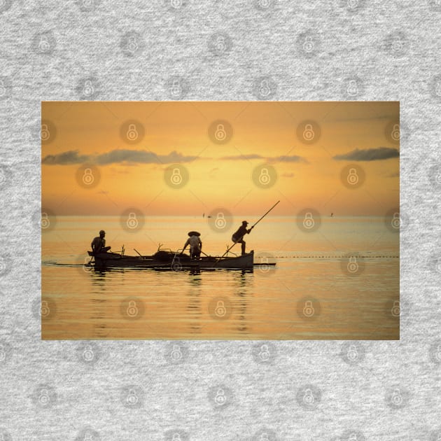 Fishermen at Dusk by fotoWerner